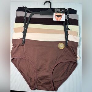 Attributes Super Soft 4-way Stretch 7 piece Multicolor Underwear Set